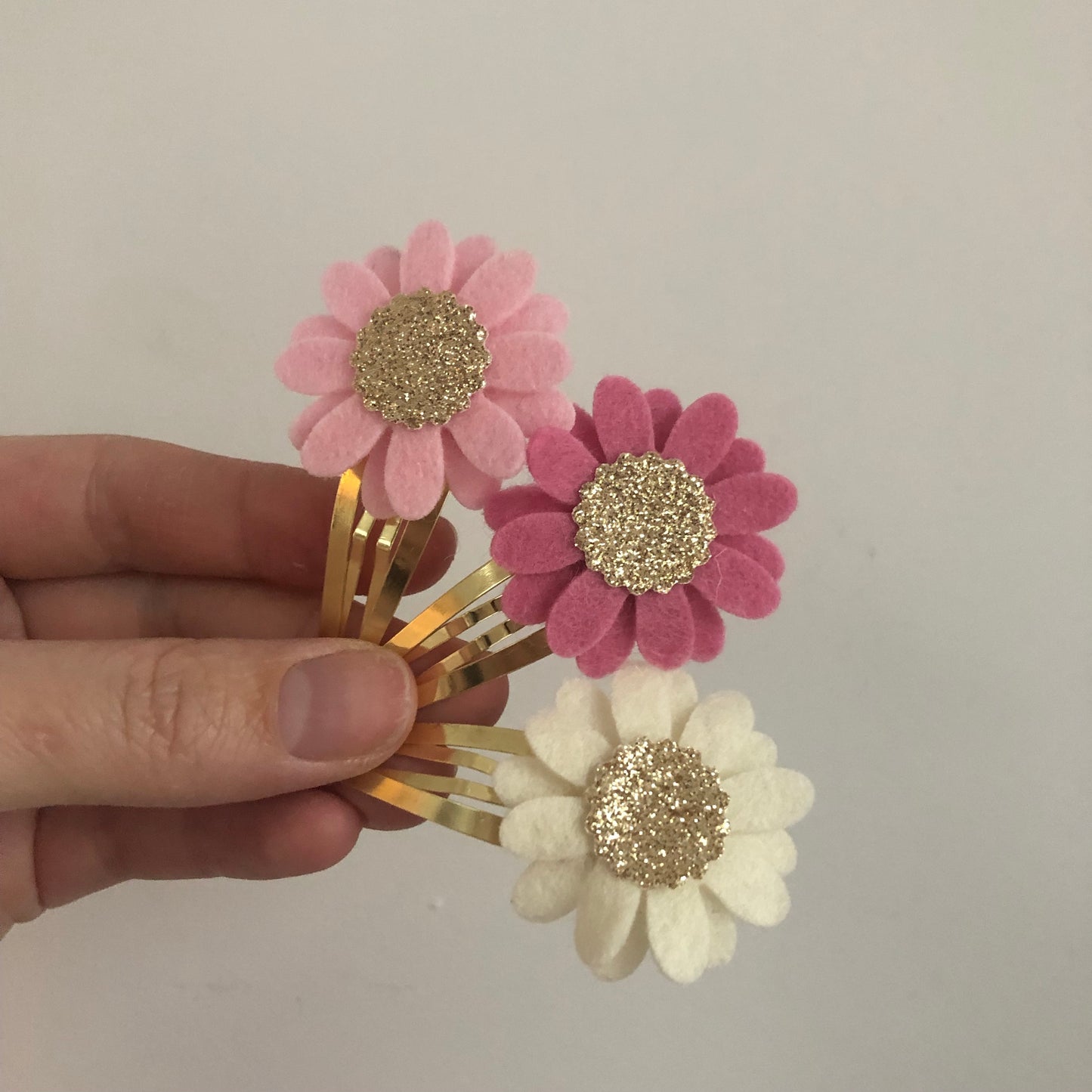 Set of three daisy clips (2076951380033)