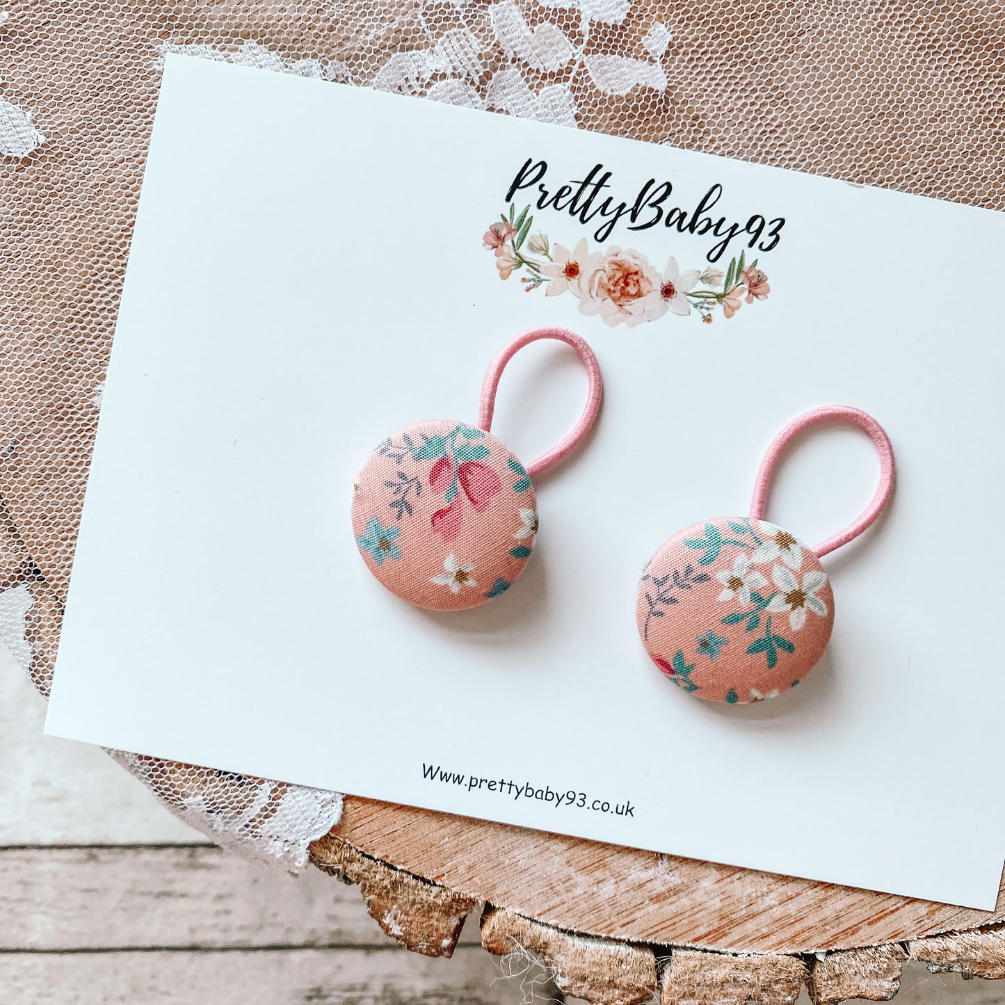 pink floral button bobbles (4645418598465)