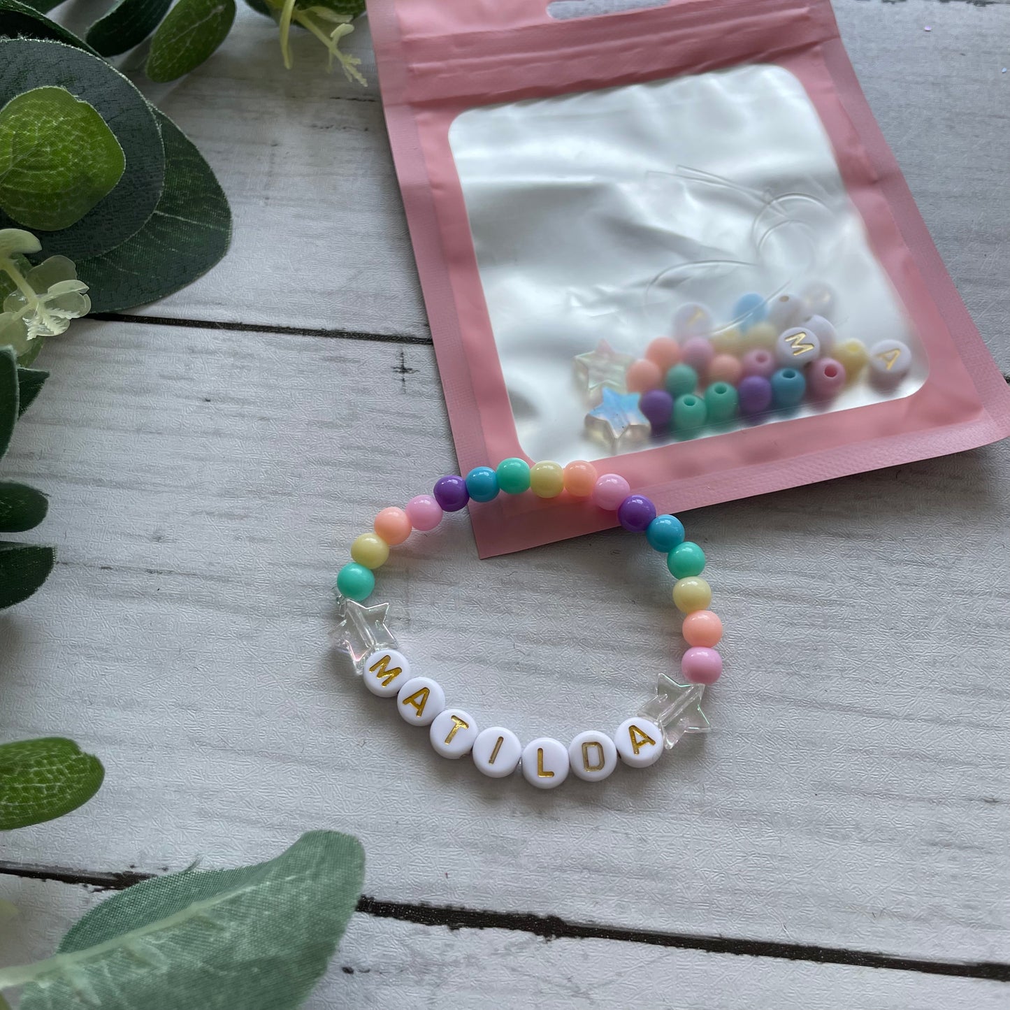DIY pastel rainbow mini kit